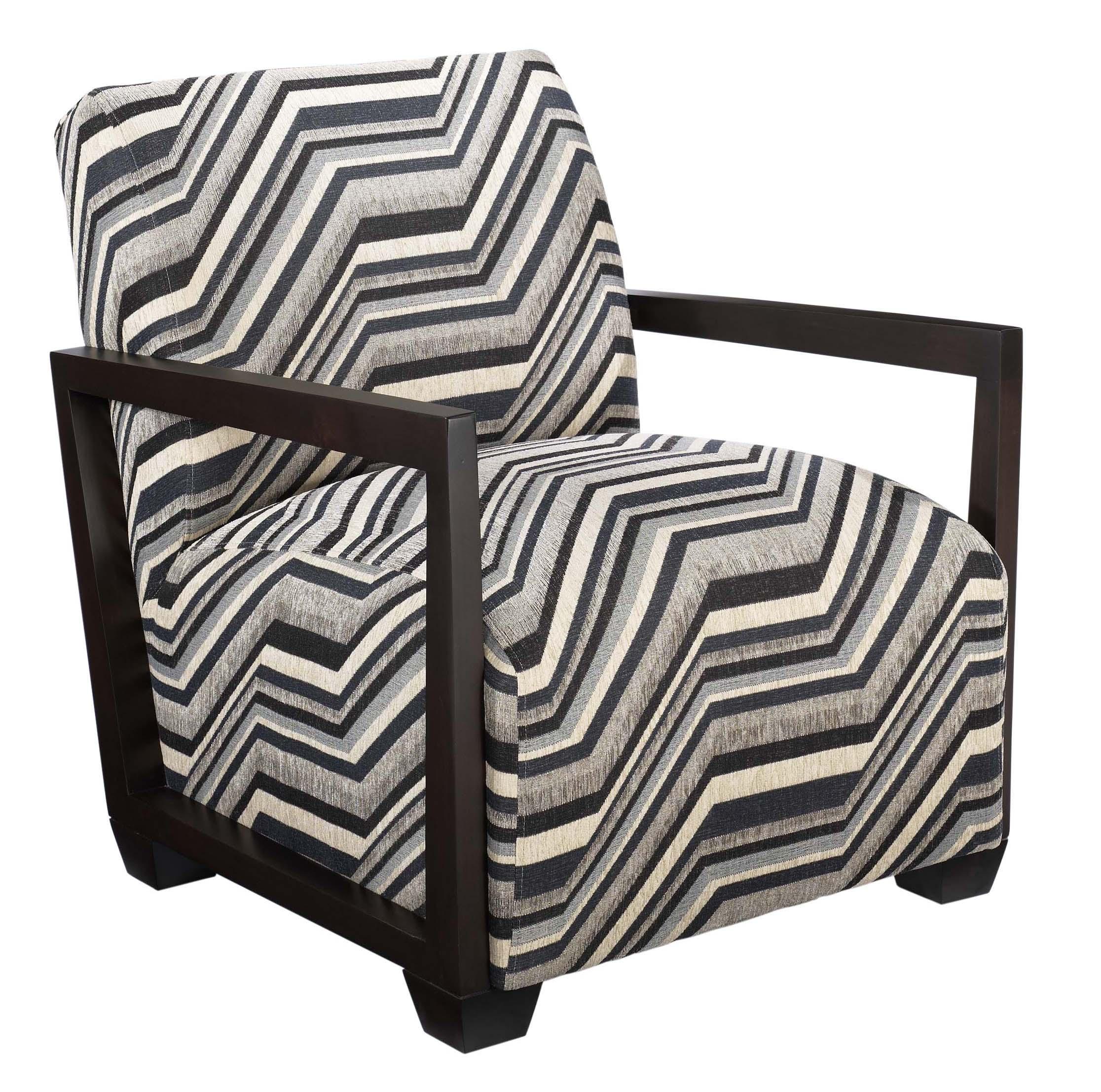 Exposed wood accent shop chair